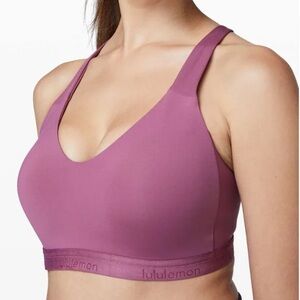 lululemon athletica Sports Bras - Purple and Gray
